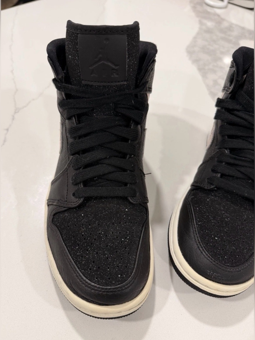 Jordan 1 High Premium Silt  Black pink Retro RARE AQ9131-001 Size 7 unisex adult - Picture 4 of 11